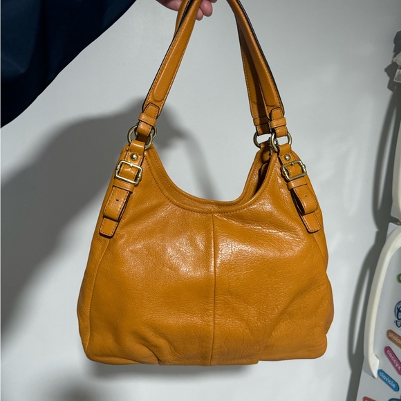 Coach Madison Maggie Hobo Leather Bag - Picture 3 of 5